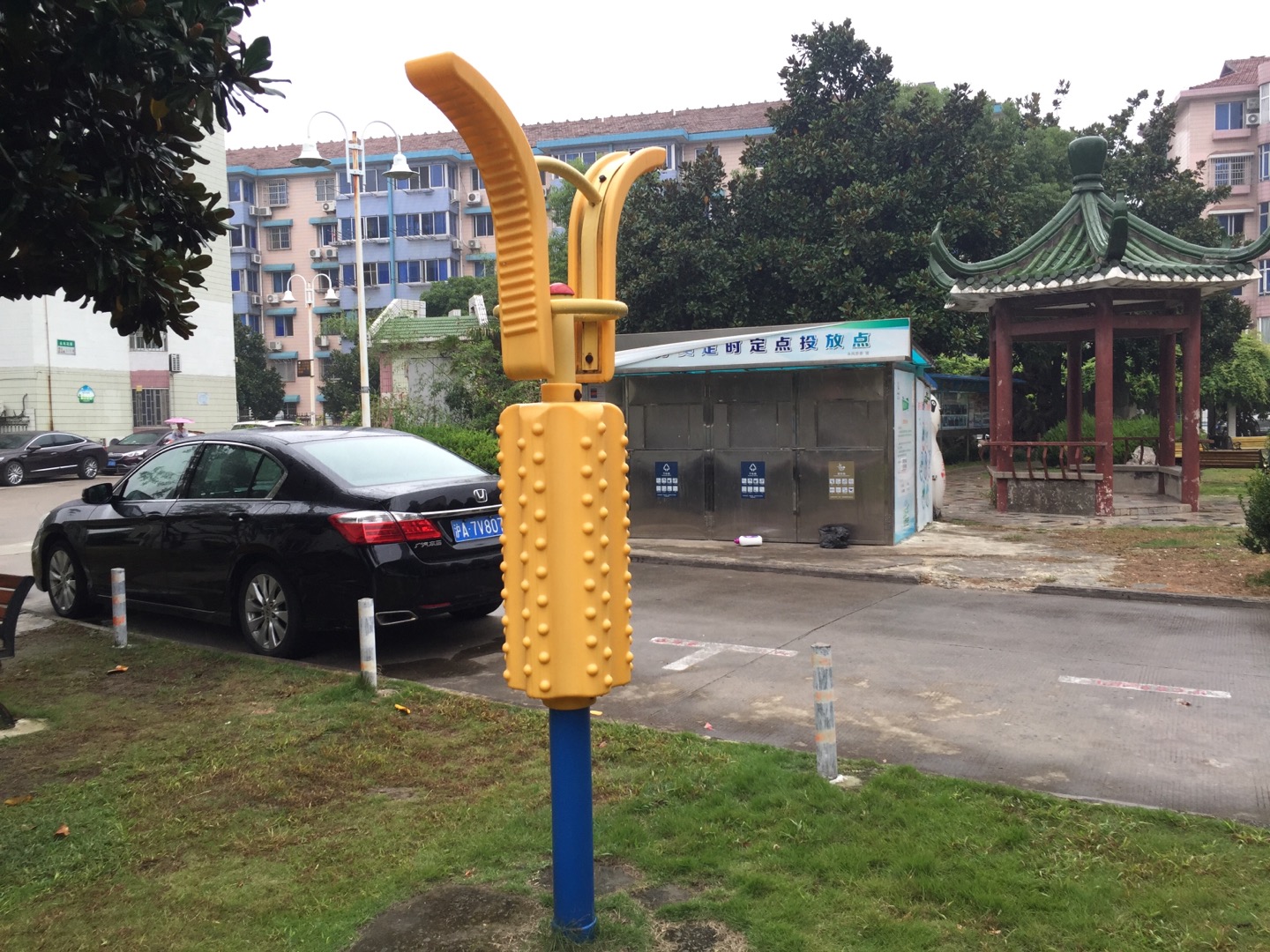 健身柱