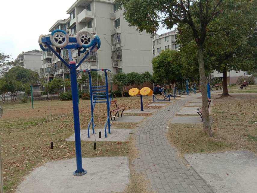 江家宅居委天环苑小区江晖路436弄43号西侧健身路径