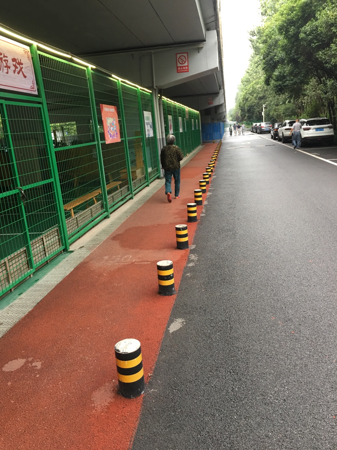 丰庄路市民健身步道