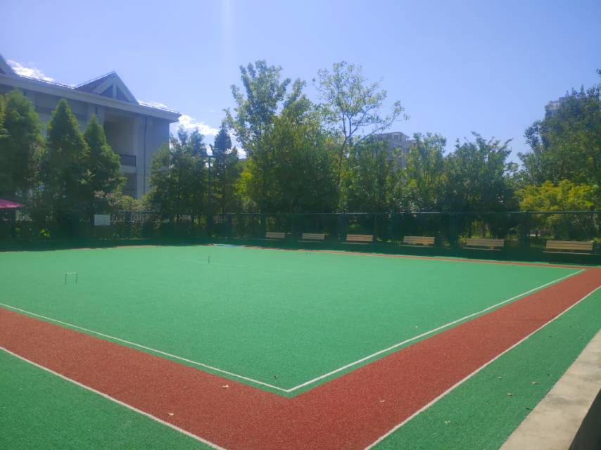 星辰休闲广场市民门球场