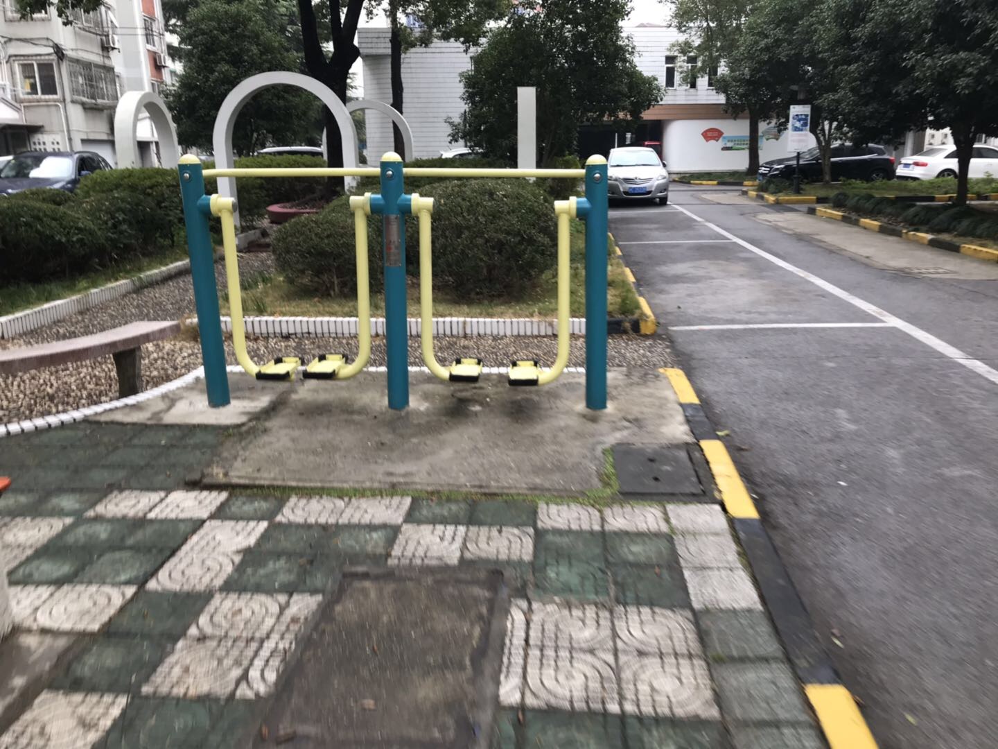 双位太空漫步机