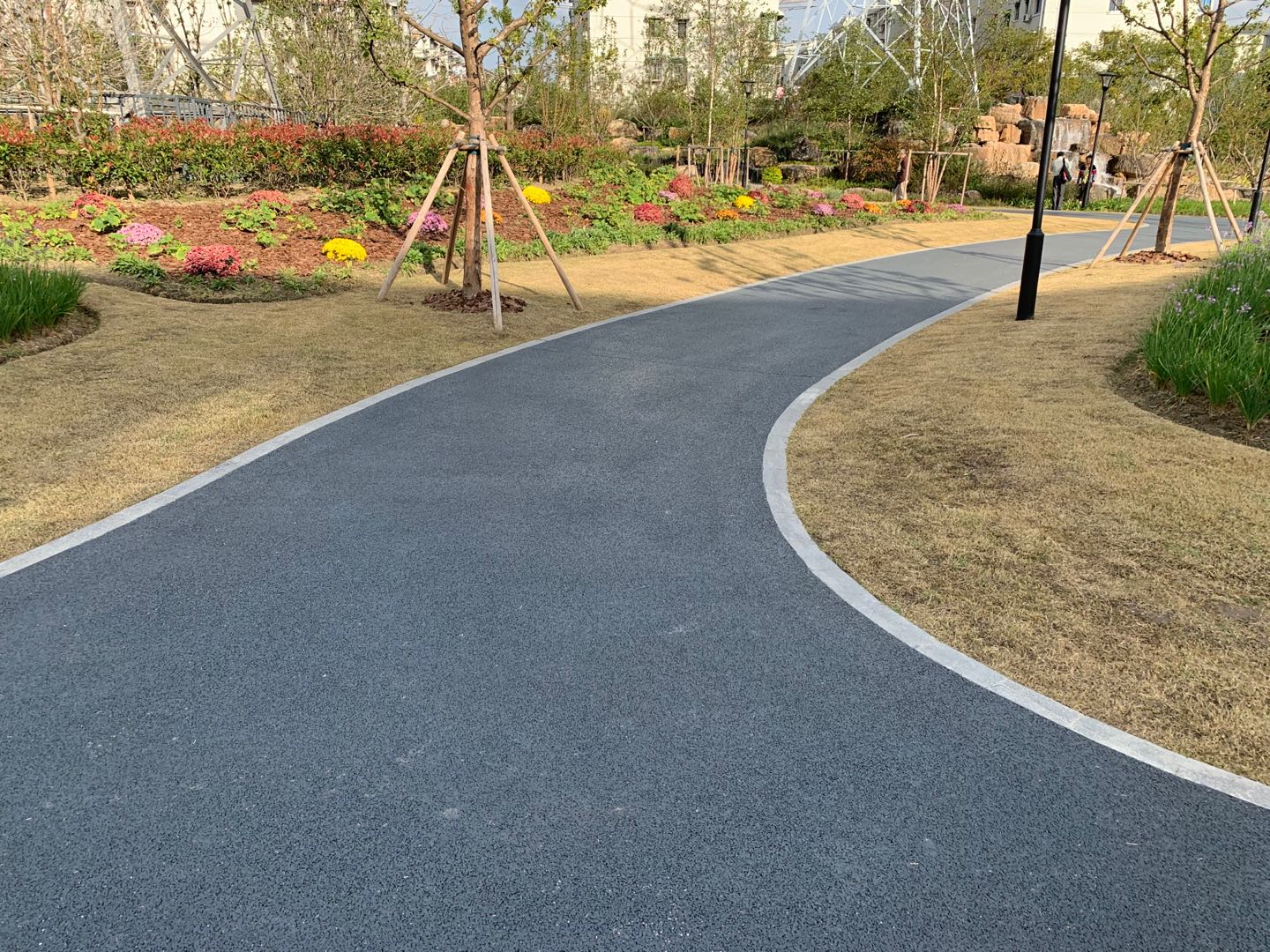 东茭泾二期市民球场市民健身步道