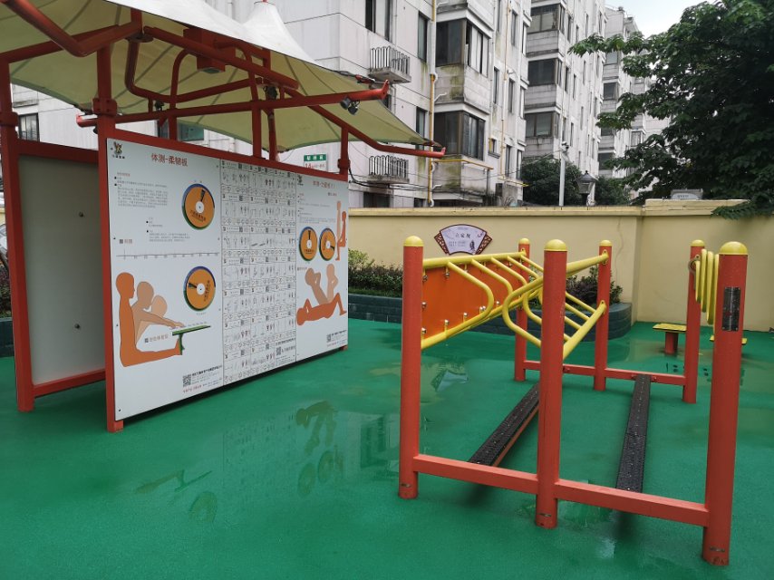 柘林镇胡桥社区教工苑市民益智健身苑点