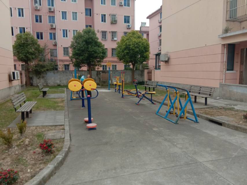 江镇居委新生苑92弄8号西侧健身路径