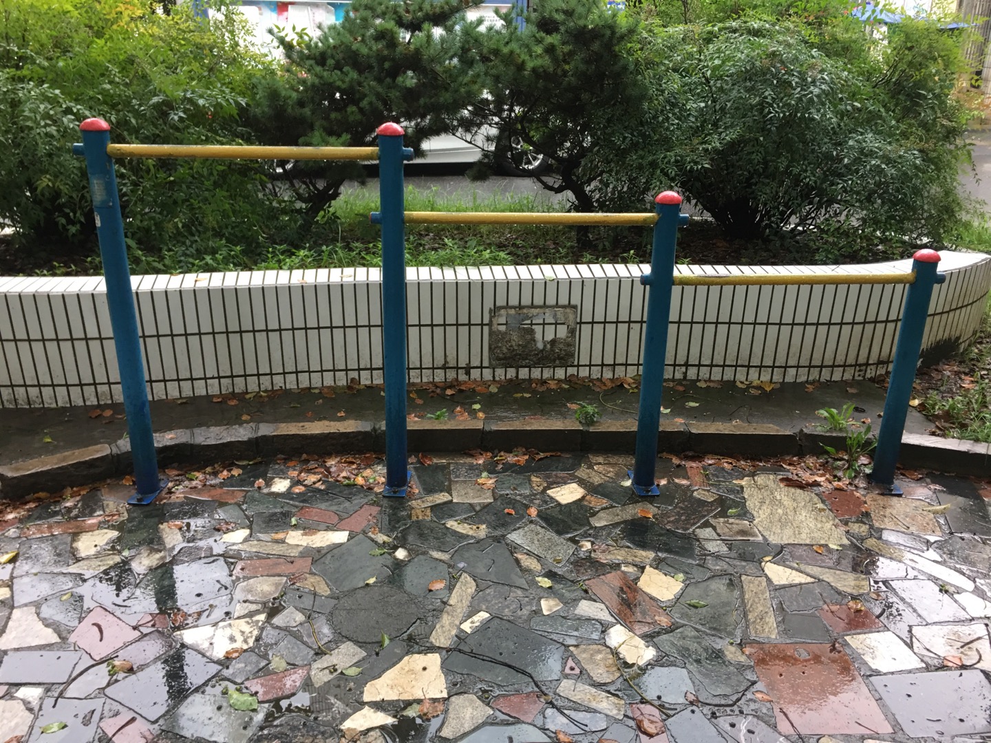 压腿杠