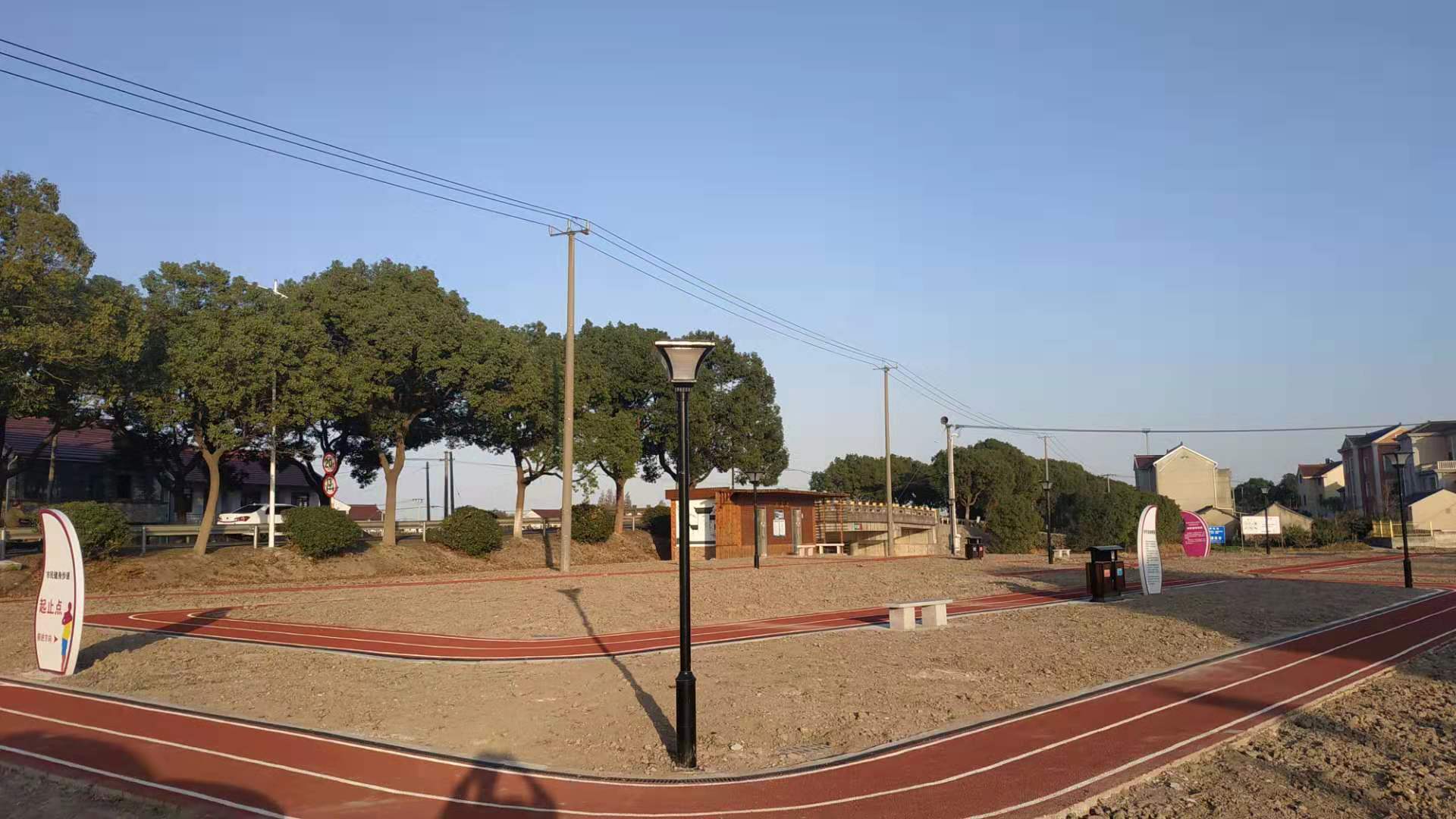 四团镇夏家村市民健身步道