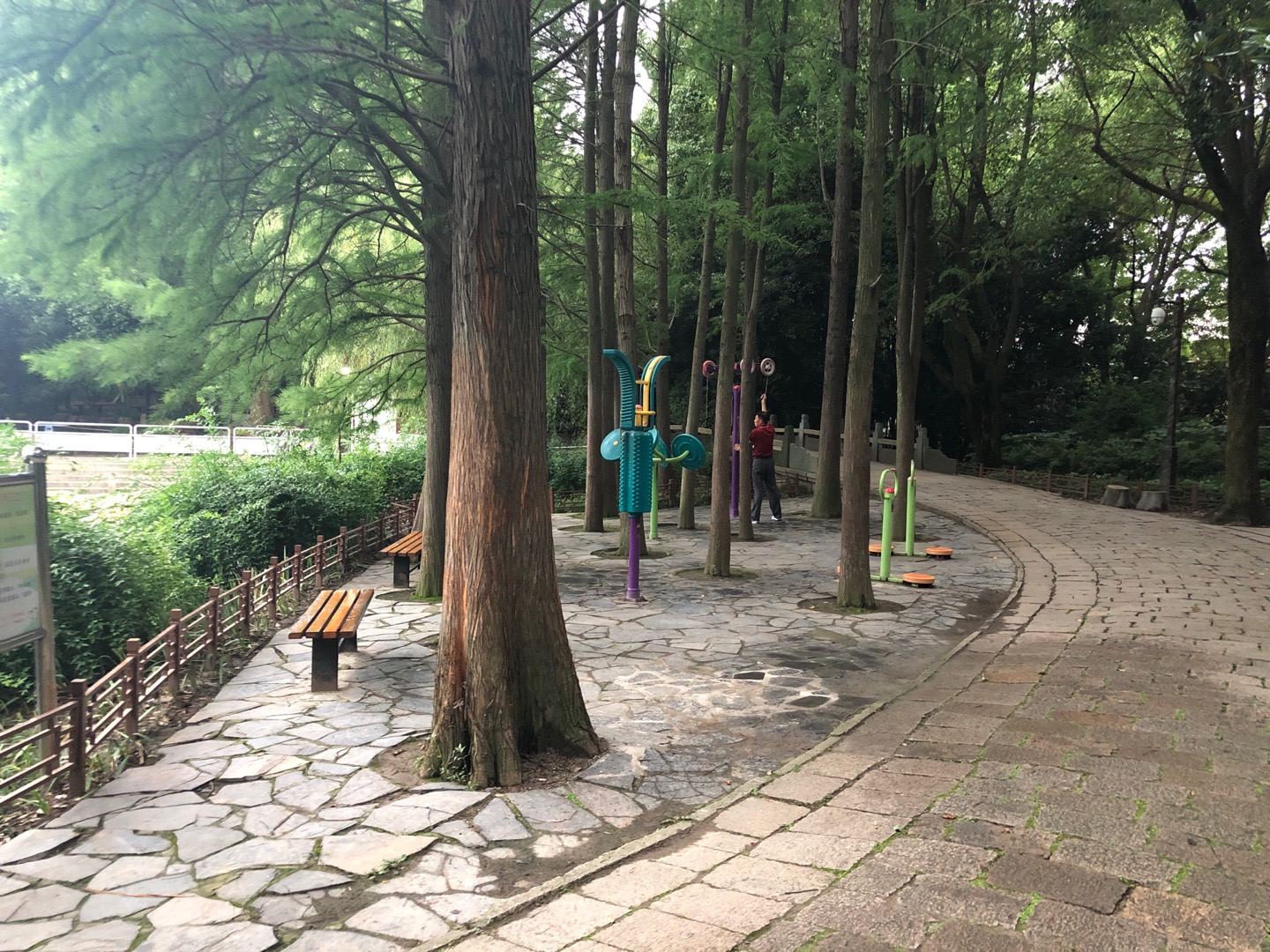 古华公园健身点2