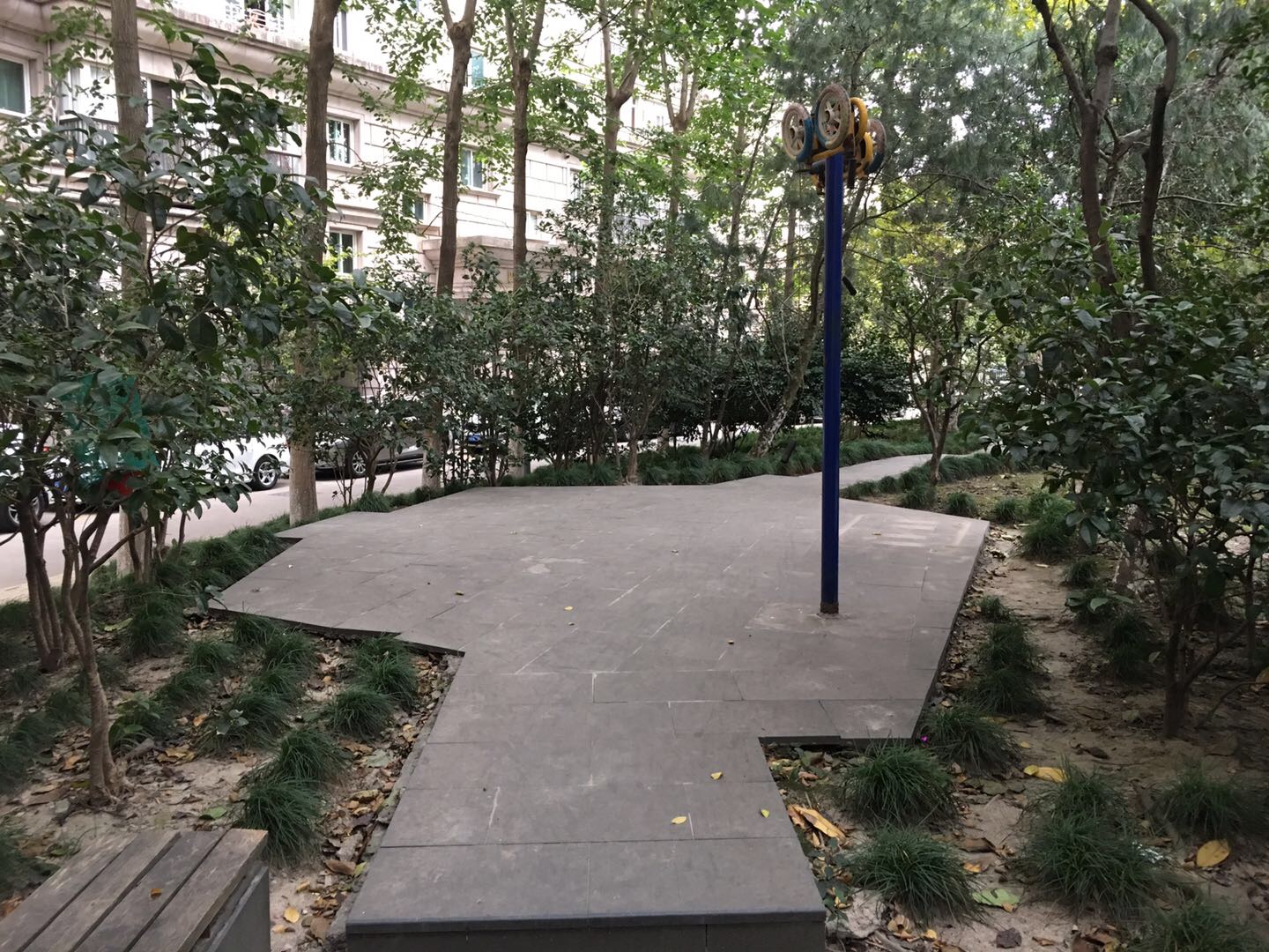甘泉街道名都花园健身苑点