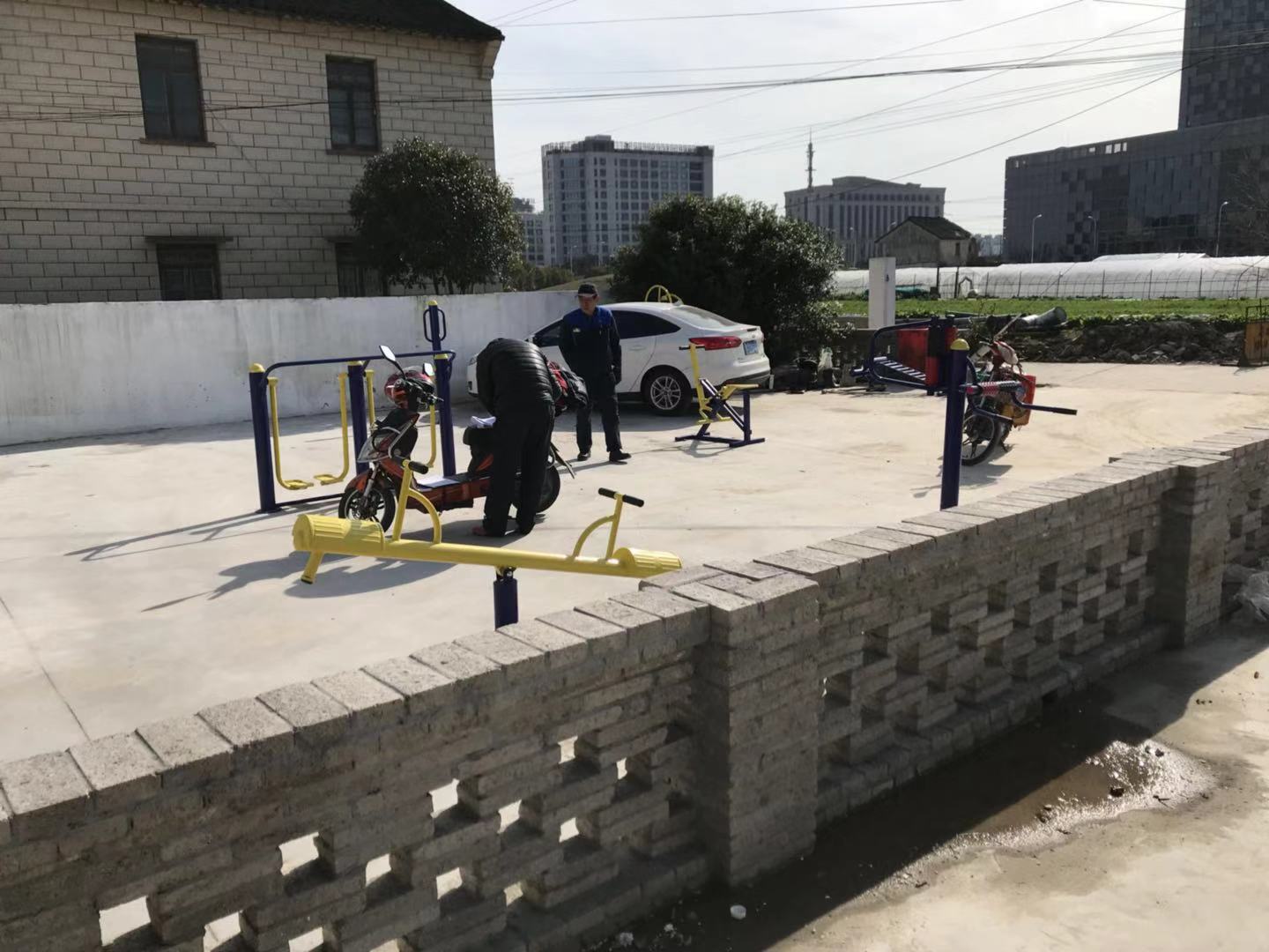 沿北村十一组健身点