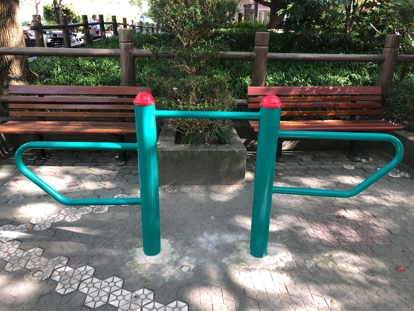 三联压腿架