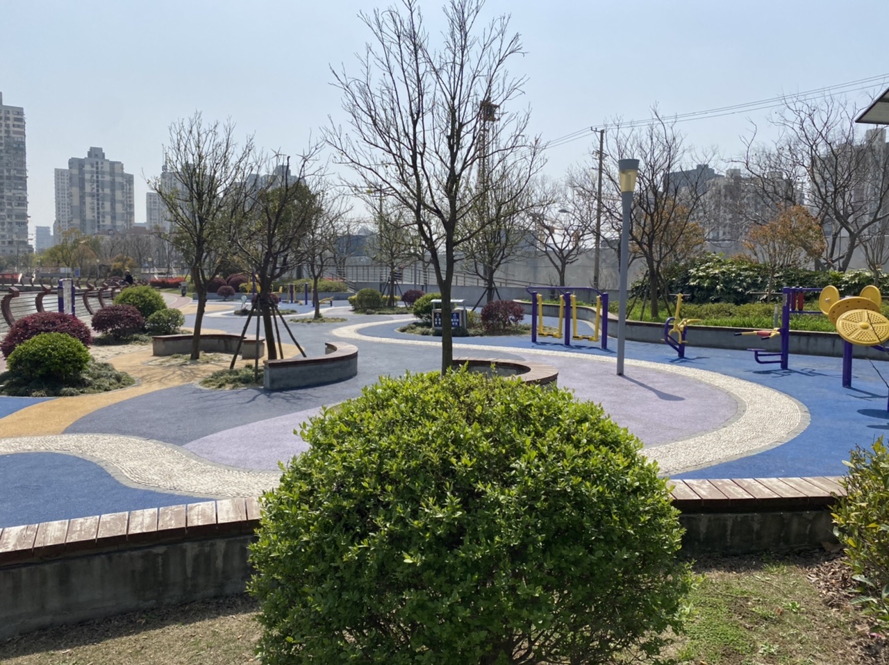 杨树浦港滨河健身点