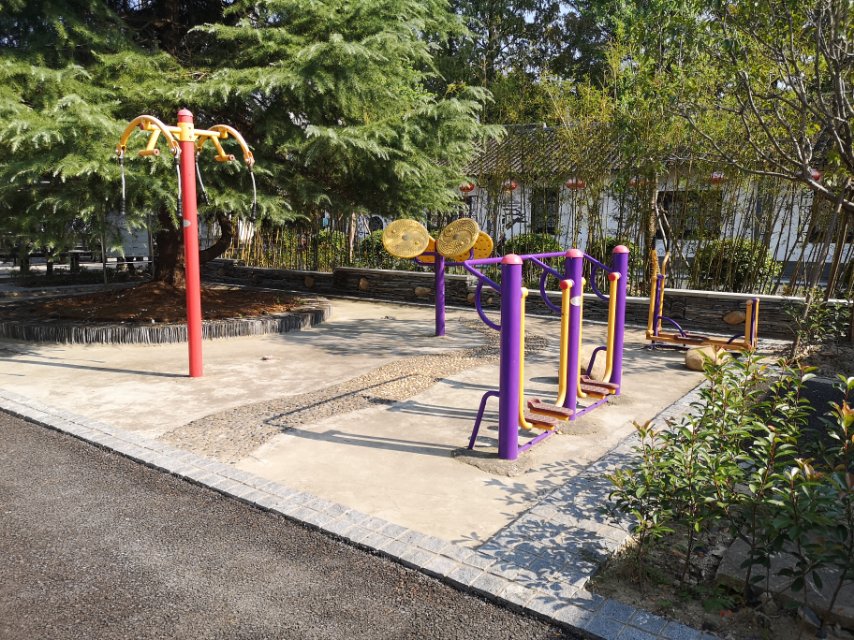 山塘村健身点