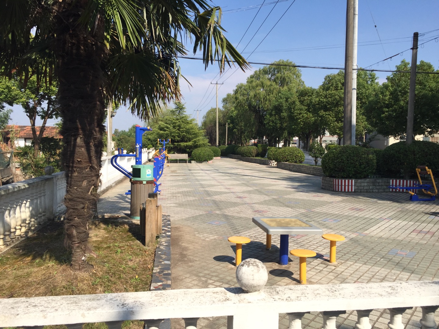 居委会新春健身点