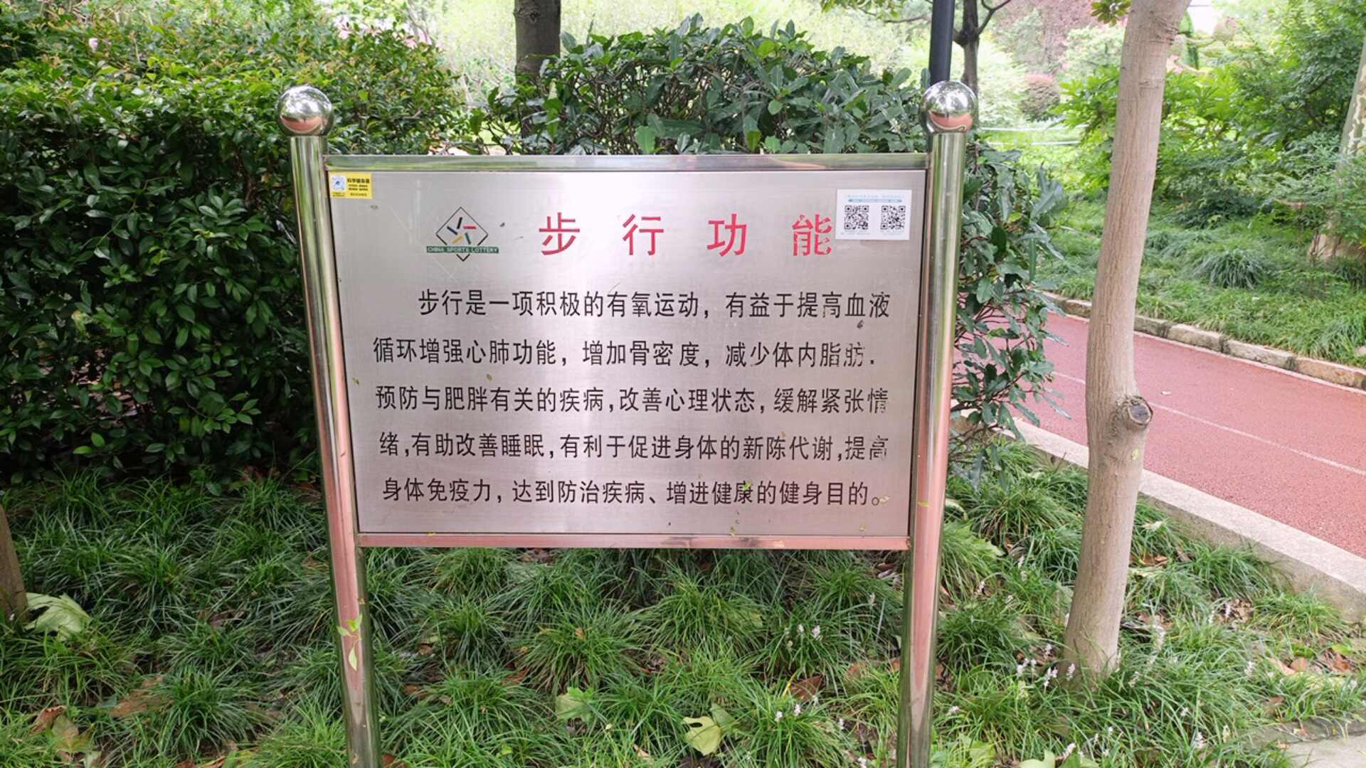 管弄公园市民健身步道二