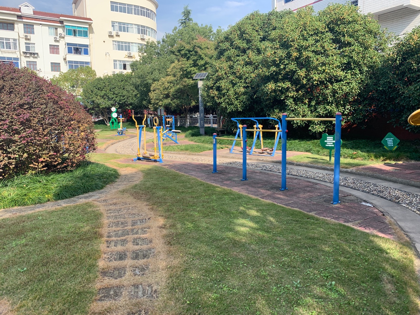 三星镇中心广场健身点