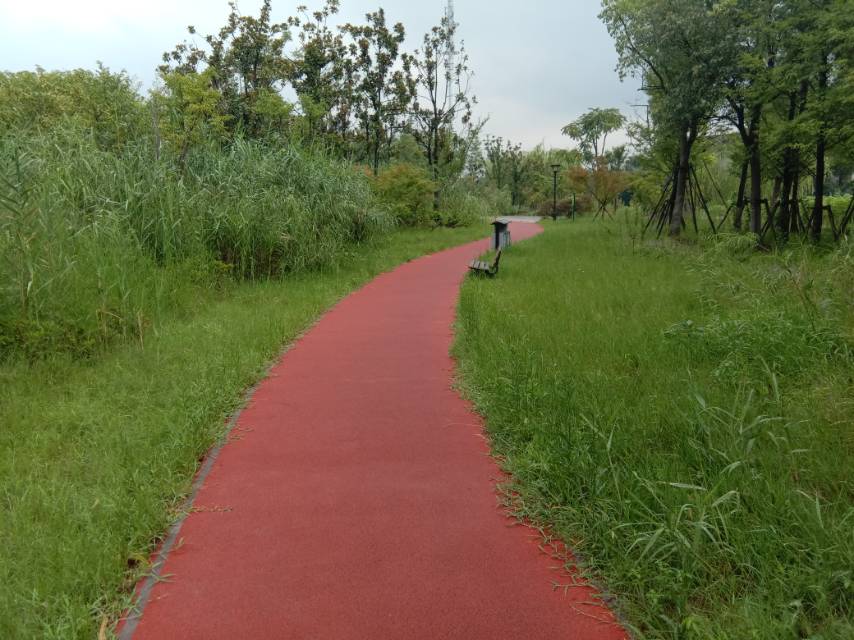 启秀绿地健身步道