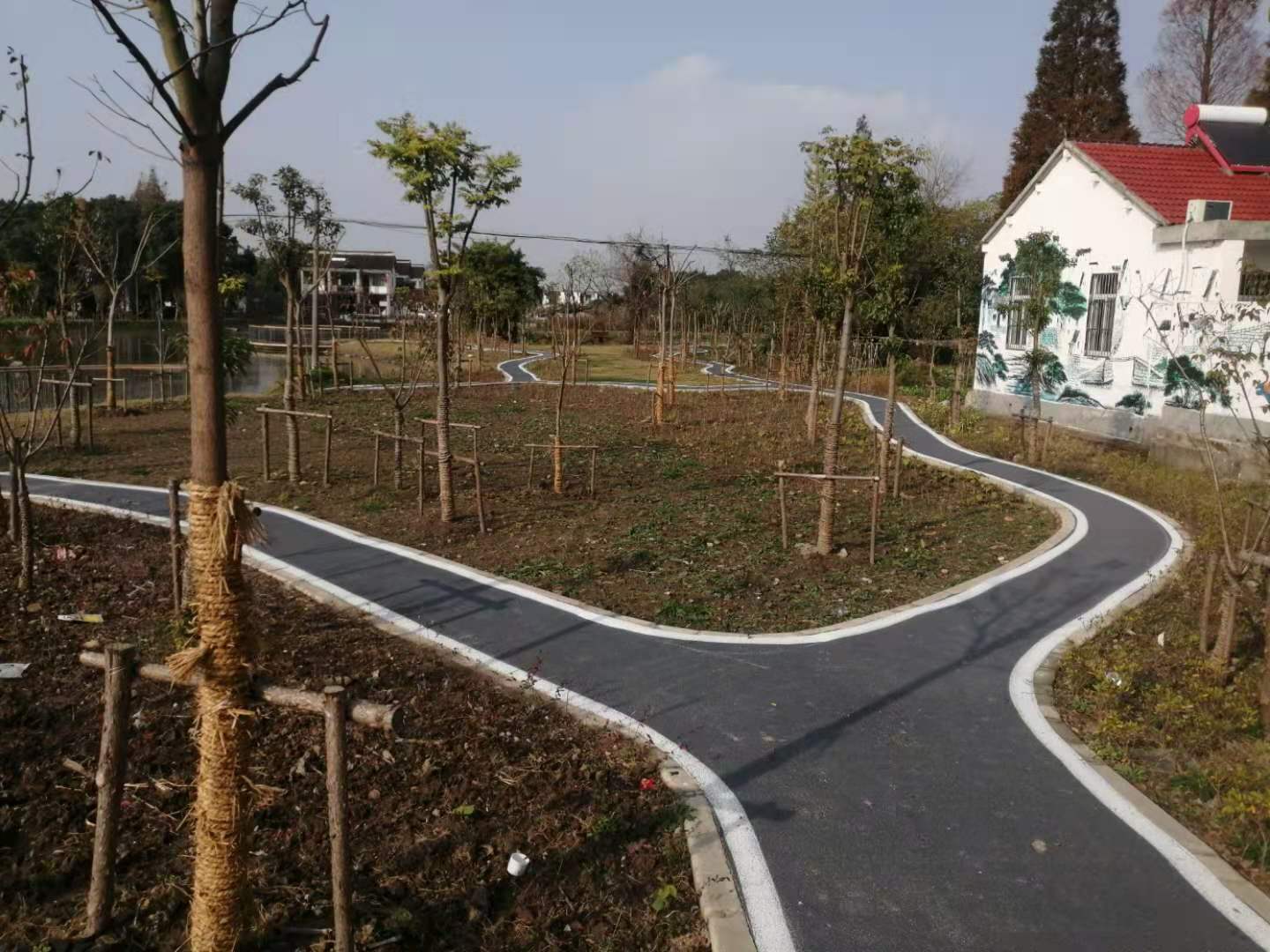 白鹤镇红旗村小天市民健身步道