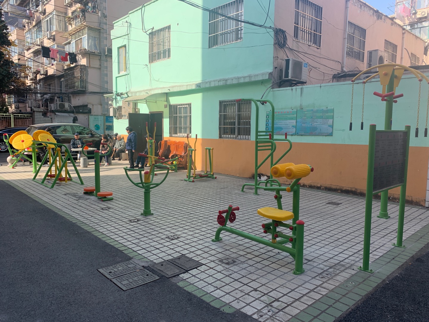 微南居委市民益智健身点