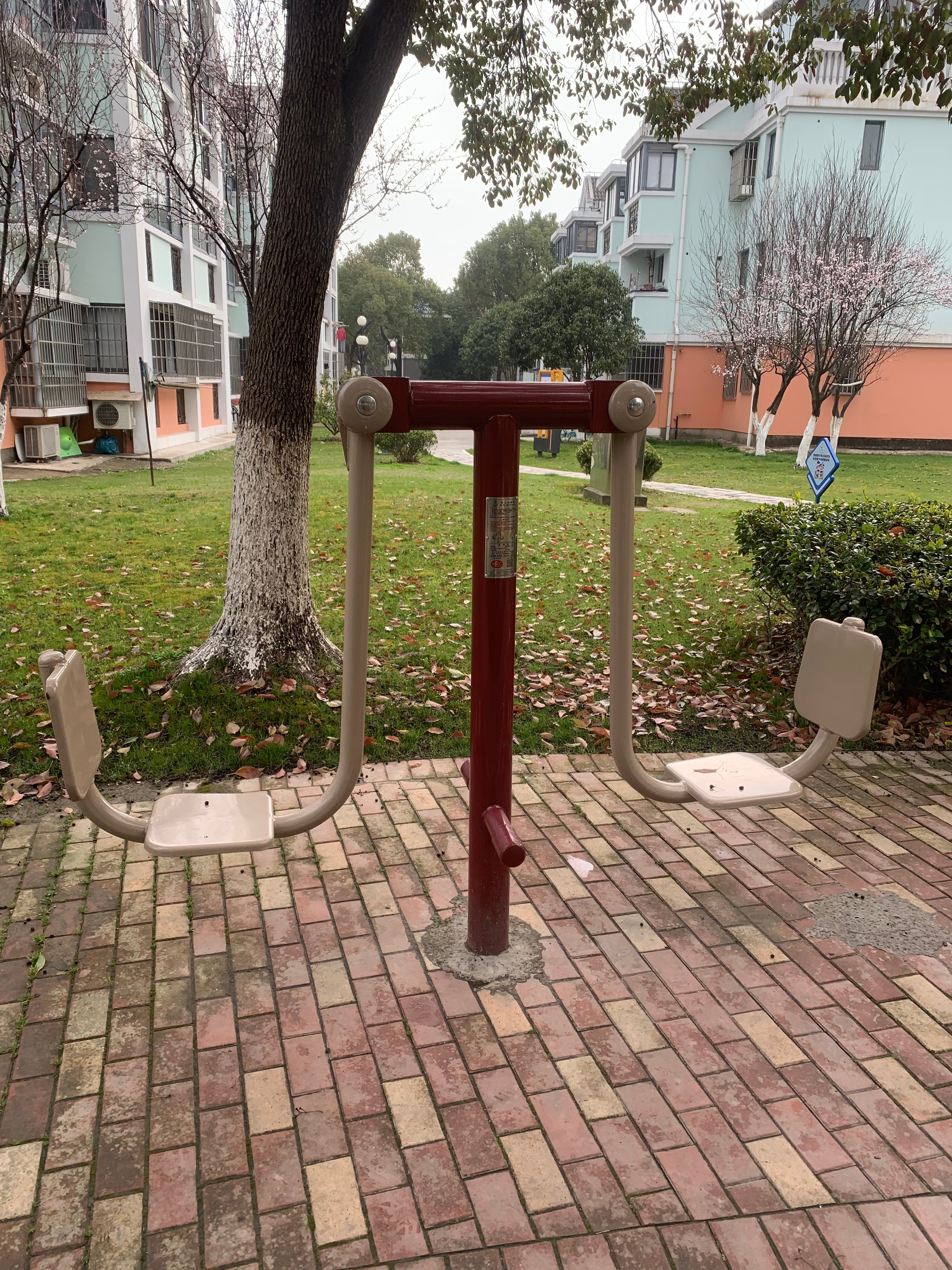 双人坐蹬器