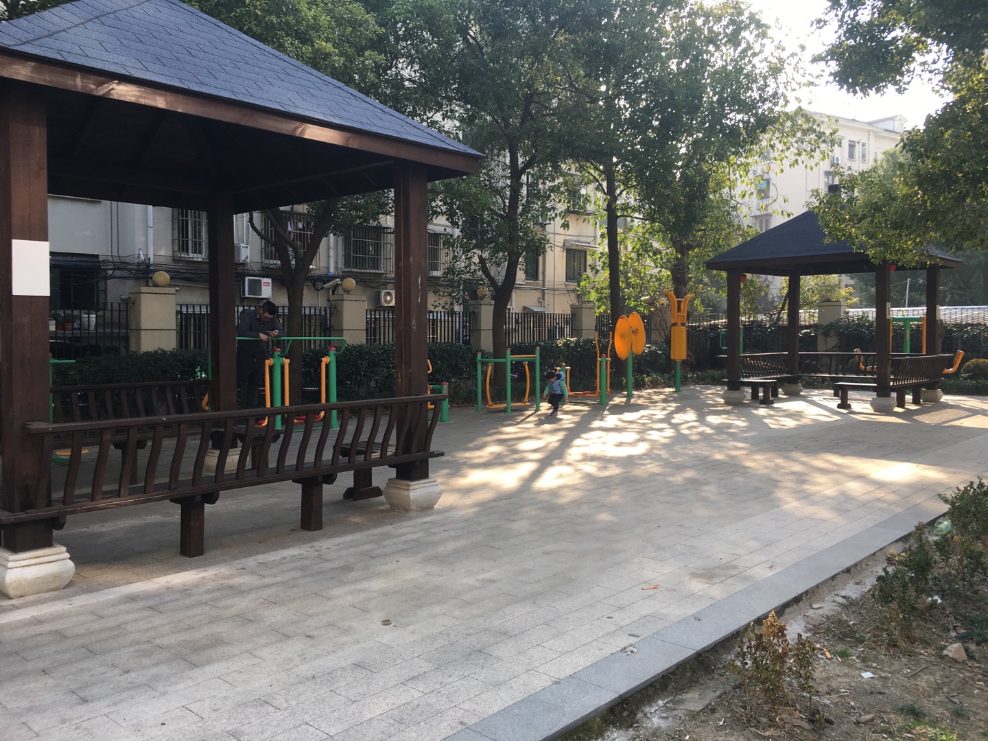 华发小区益智健身点2