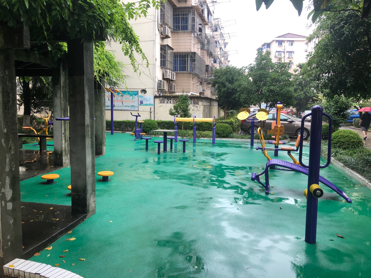青城社区健身点1