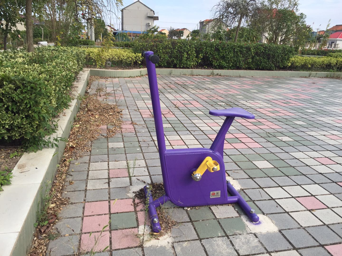 双位健身车