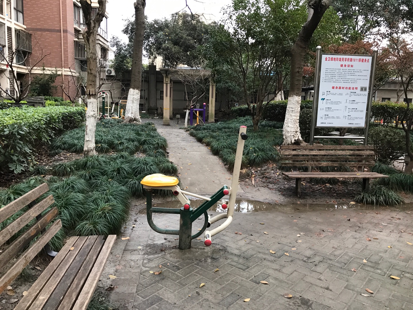 绿地金卫新家园三号益智健身点