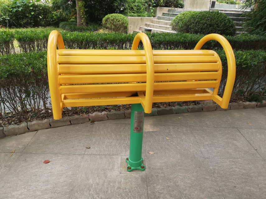 双位伸腰伸背器