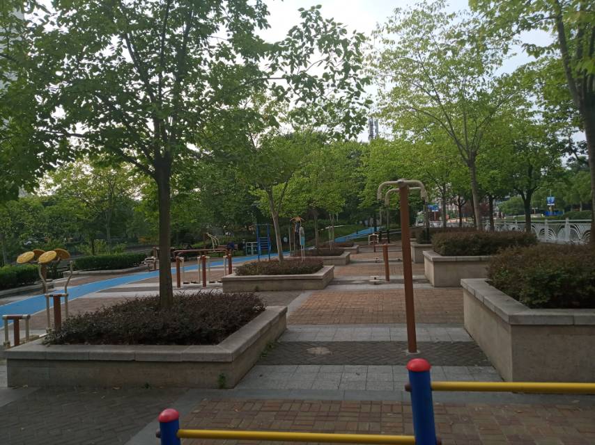 合川路西侧健身步道1