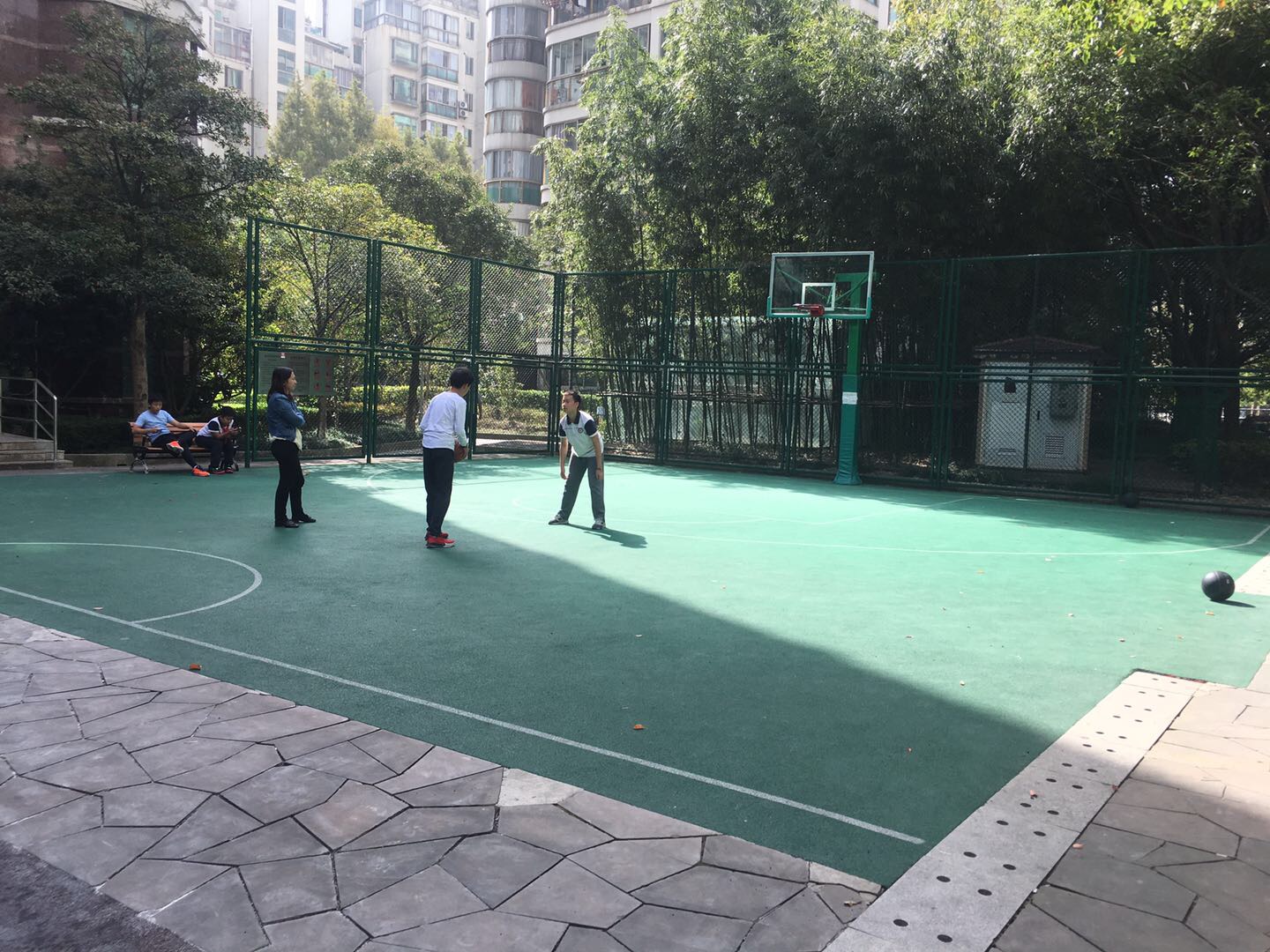 愉景华庭篮球场