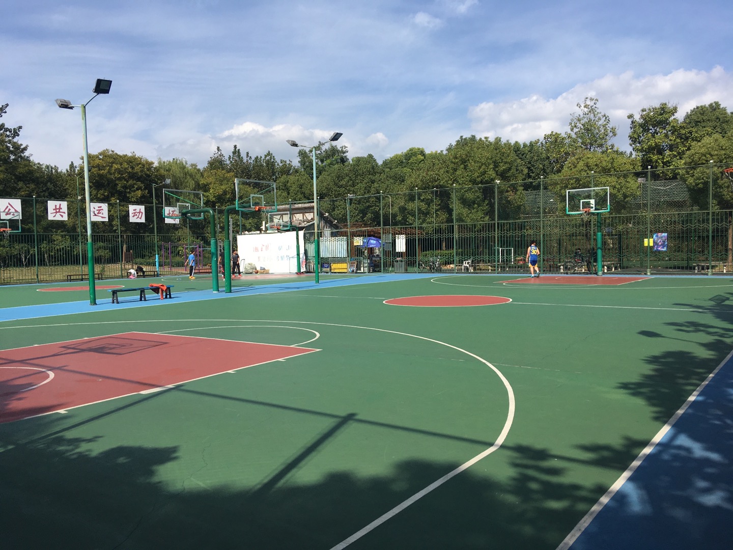 崇明区竖新镇市民球场新建工程