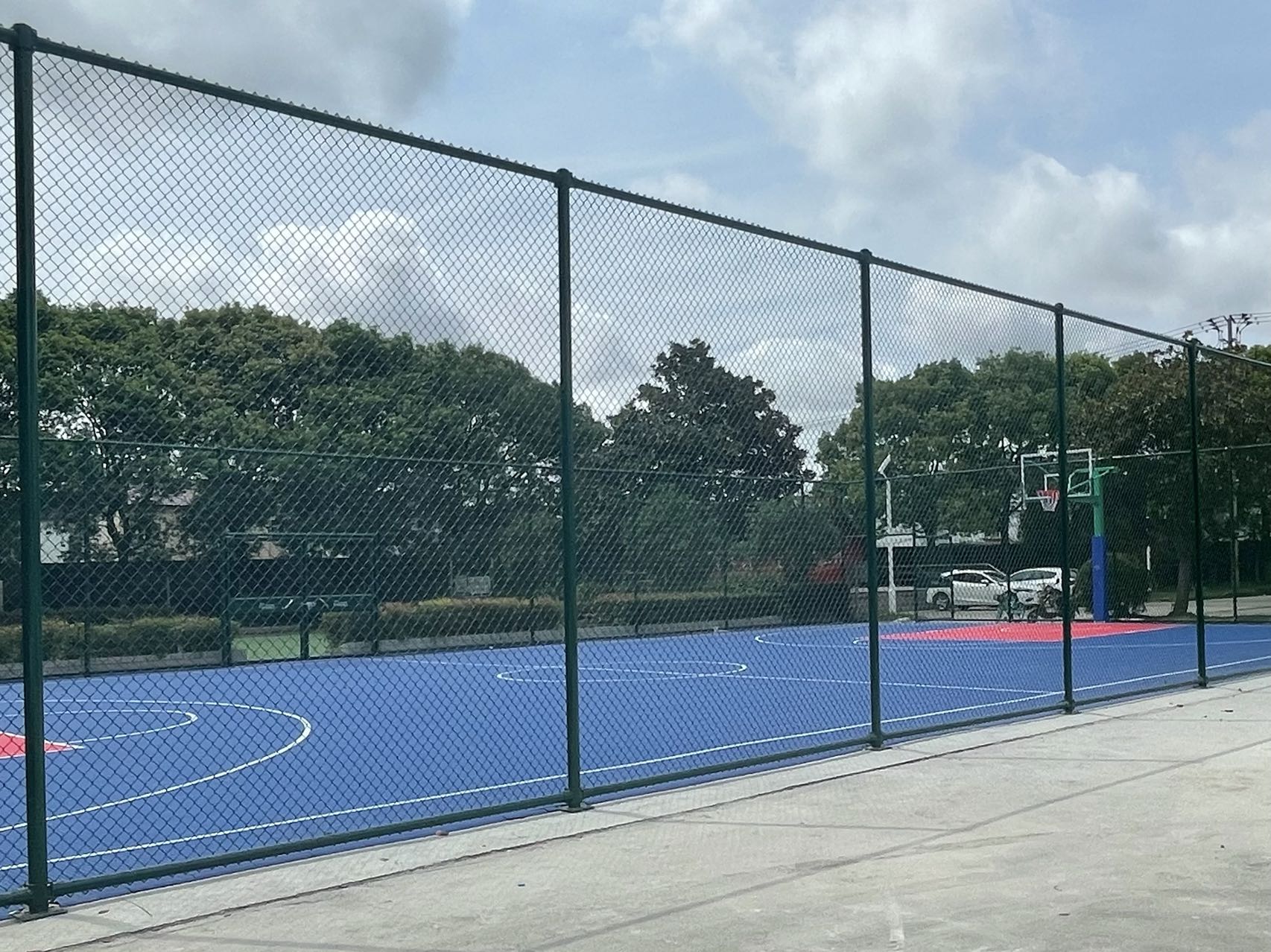 迅建启明村篮球场