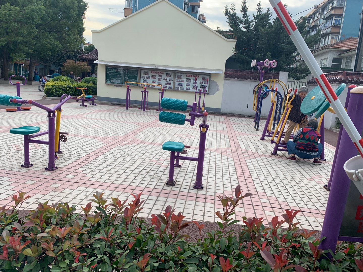 罗溪村第三健身点