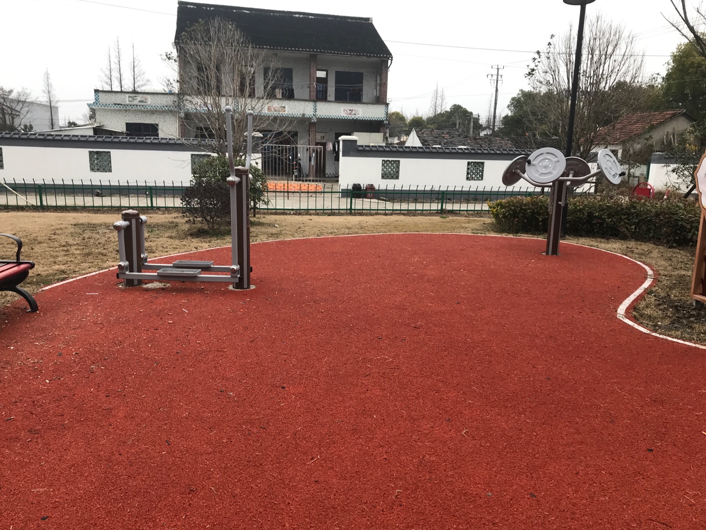 陆渡村小公园健身点（二）