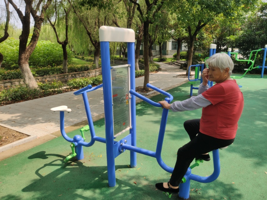 双立柱健身车