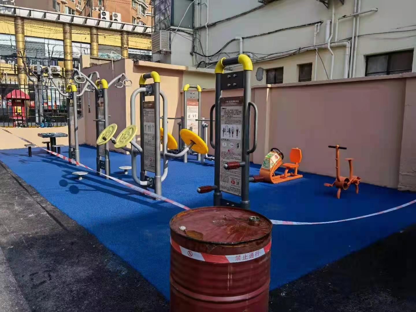 马桥镇旗忠村市民健身步道