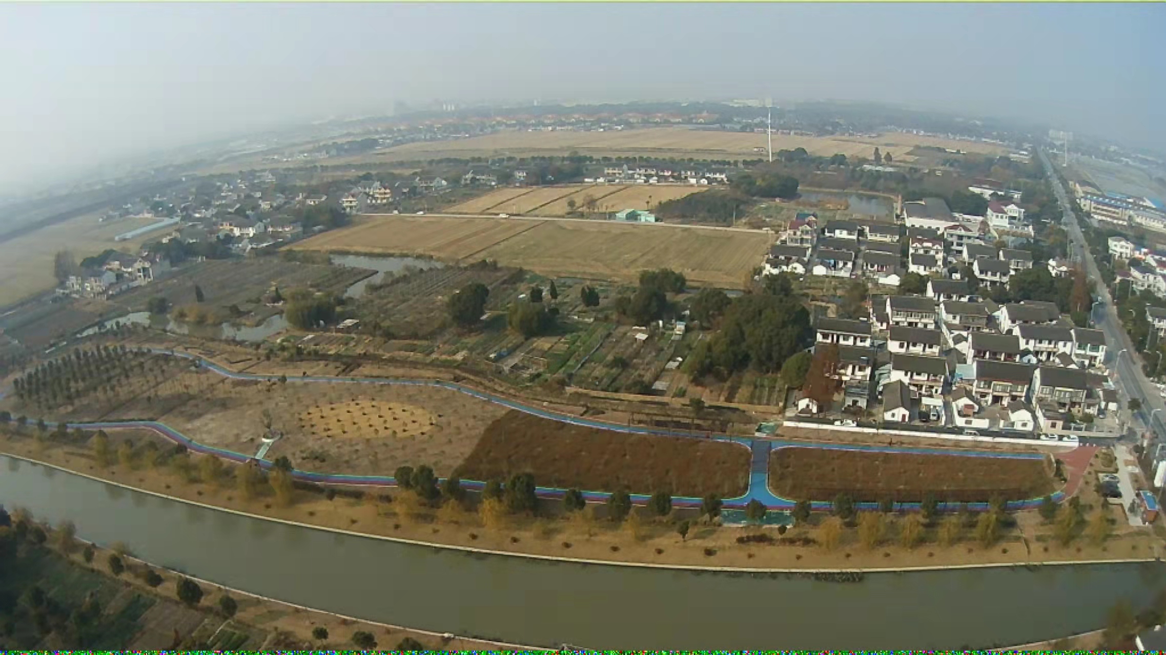 华亭镇连俊村市民健身步道