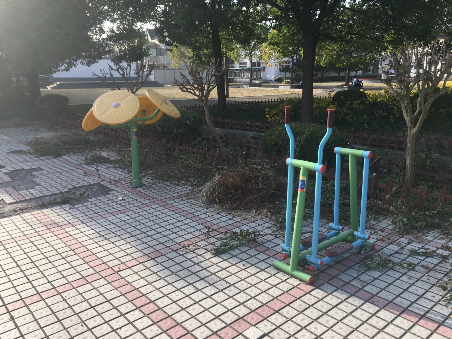 勤奋文化公园健身点