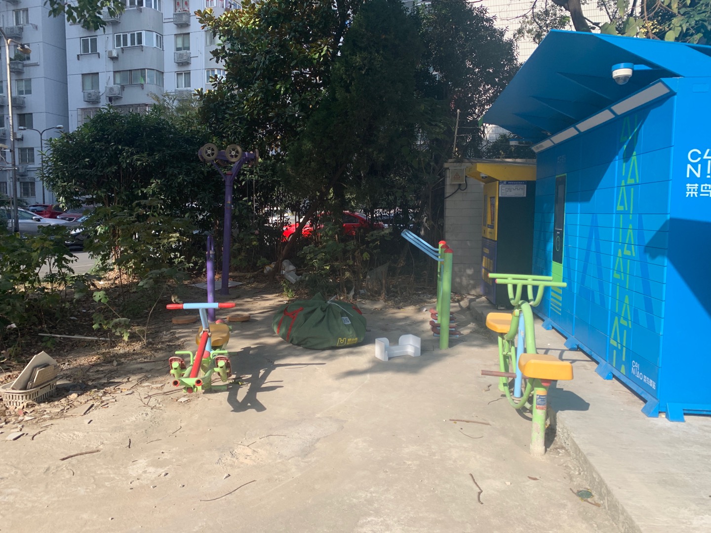 微山居委市民益智健身点2