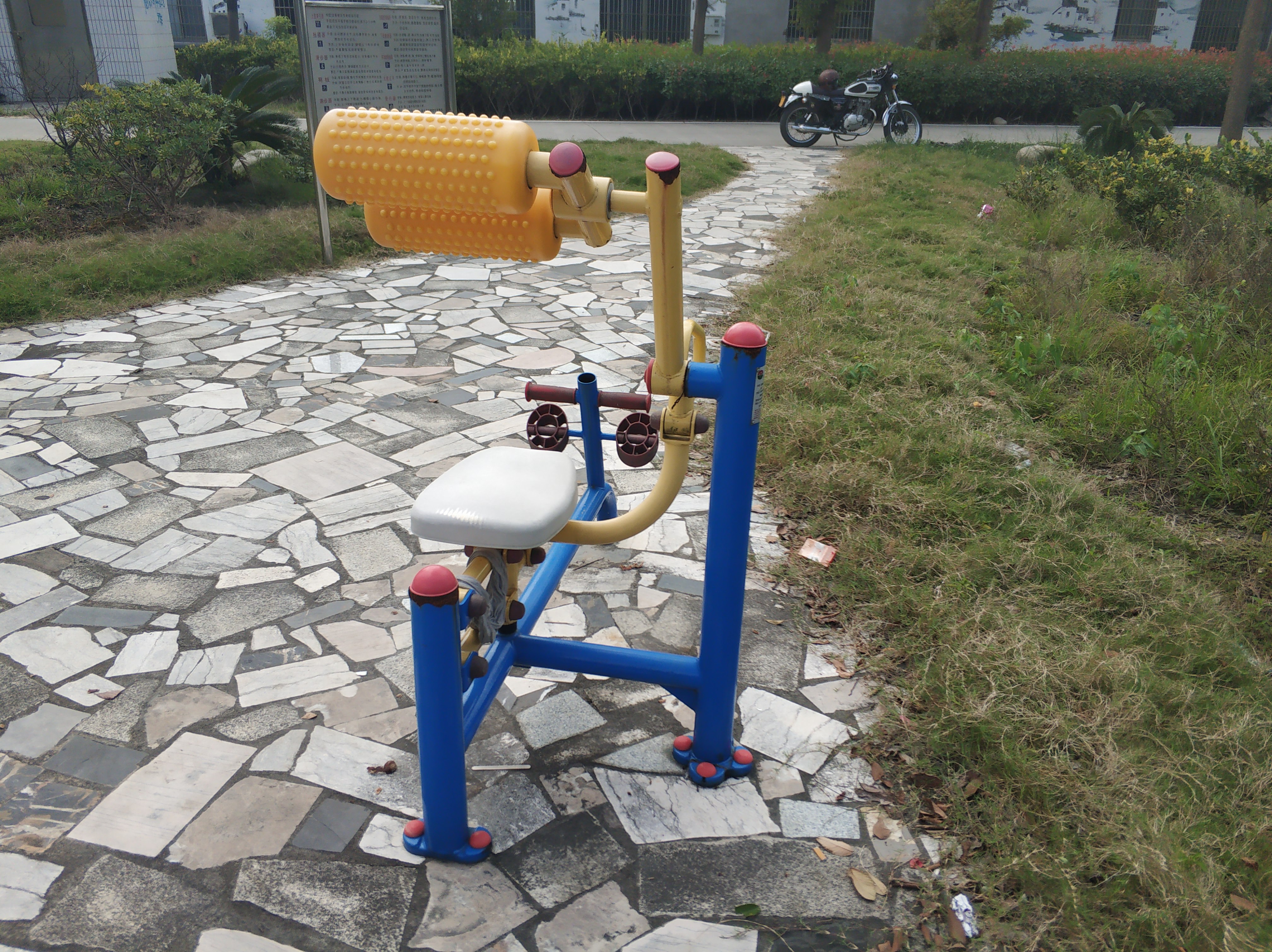 自重腹背锻炼器