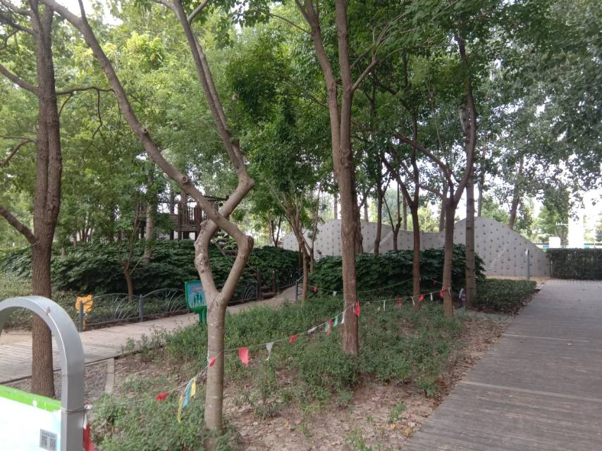 石冈门塘儿童公园运动场