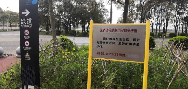 马桥村健身步道