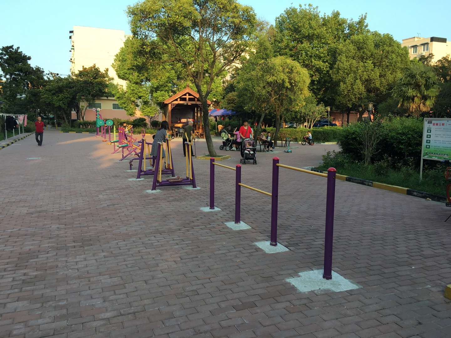 宝林三村健身点     1