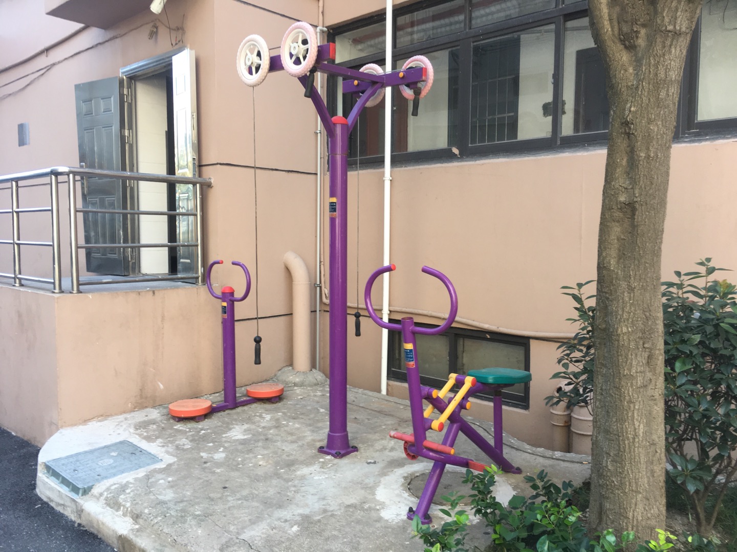 奉城镇北门村市民益智健身苑点