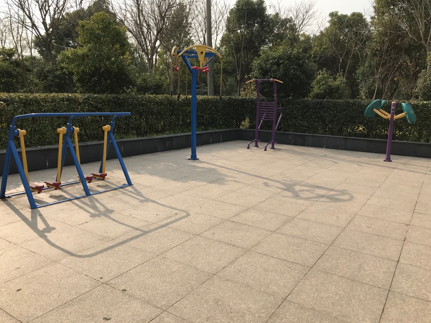 川安路健身点