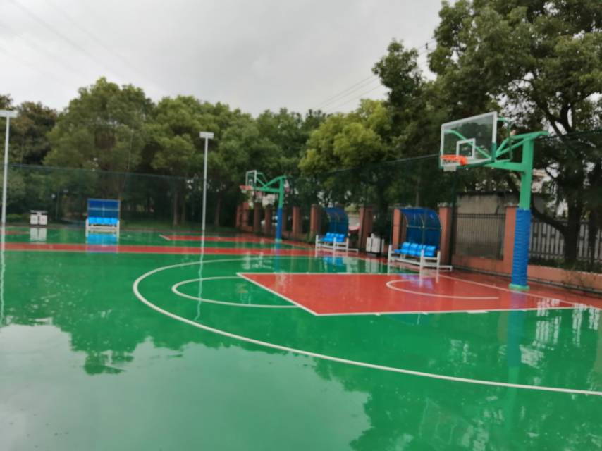 闵行区华漕镇纪王公园市民篮球场