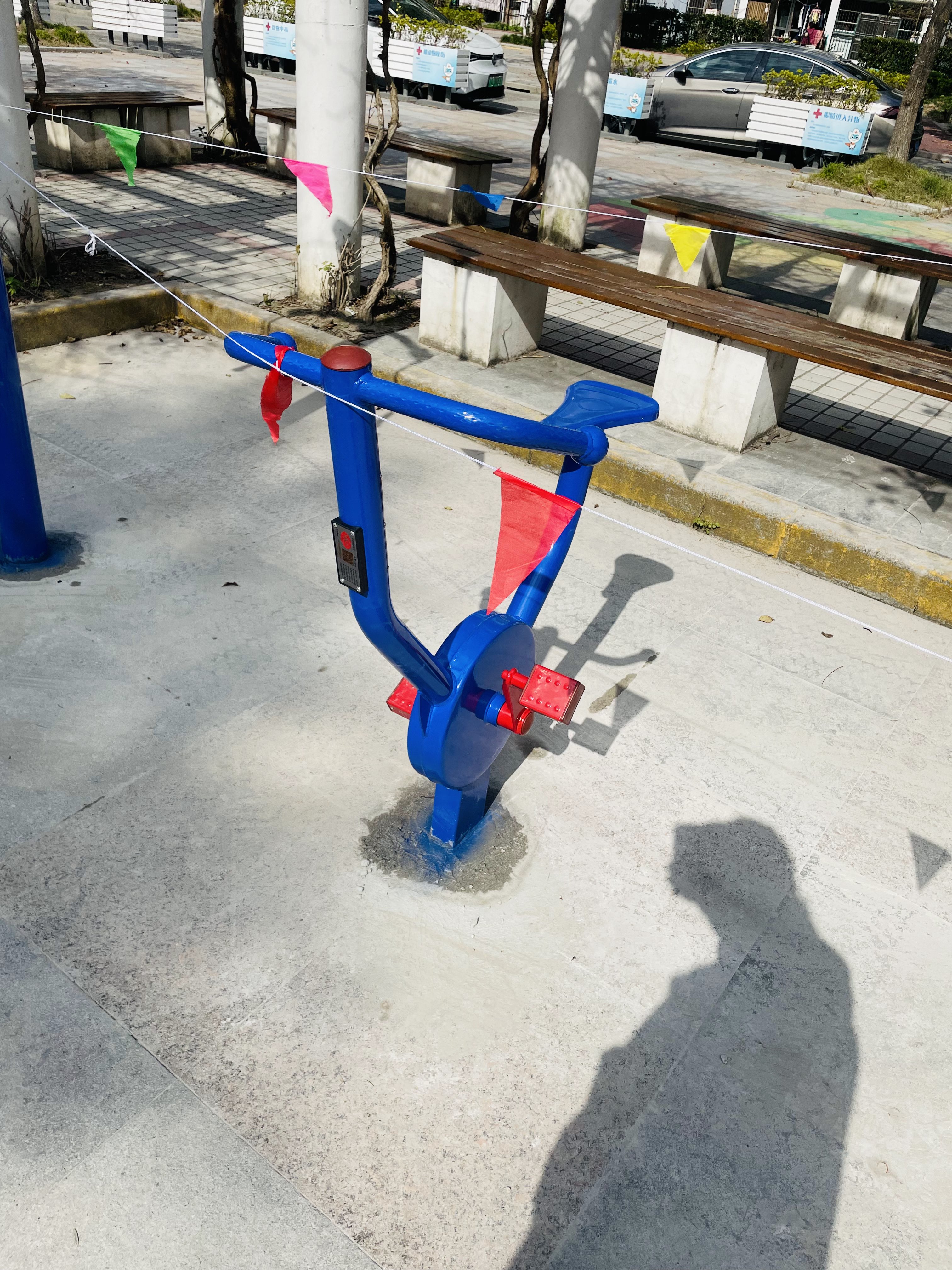 直立自行车