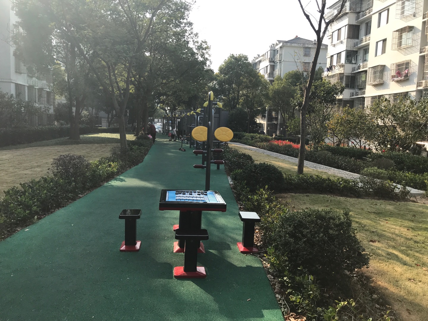东港二居施湾三路1105弄7号东侧健身路径