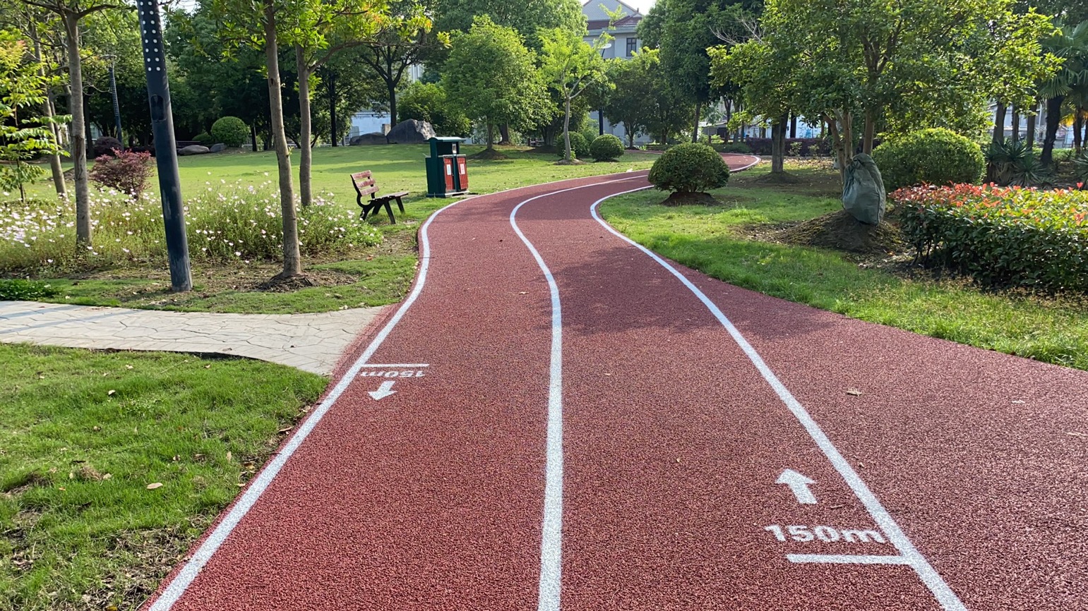 张江镇环东公园市民健身步道