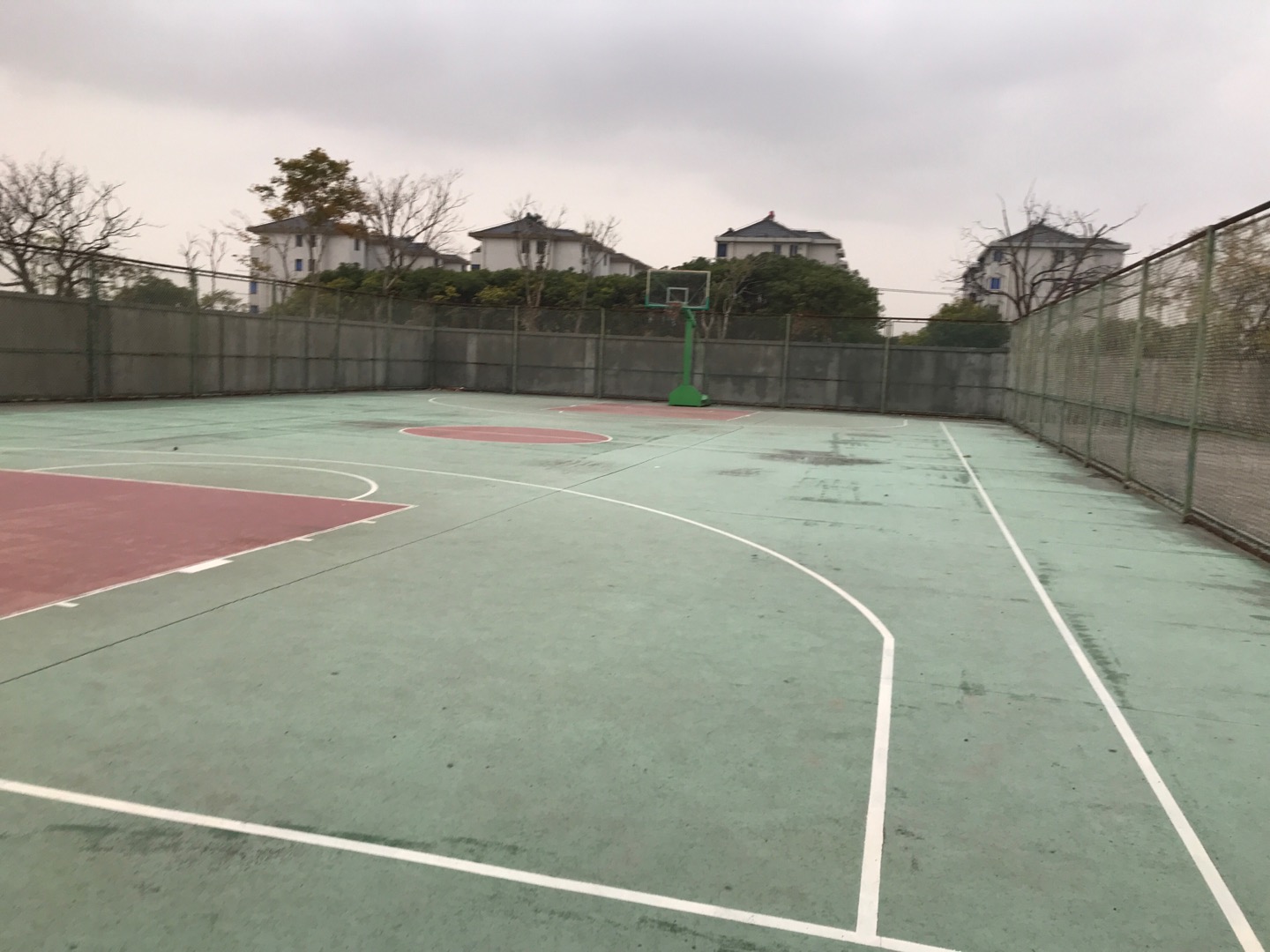 农场居委公共运动场篮球场